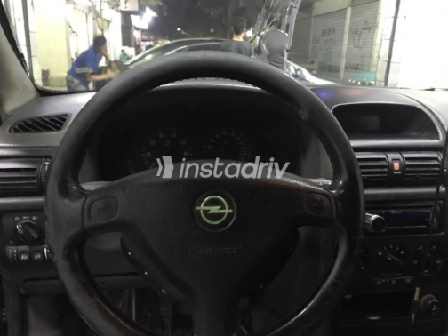 Opel Astra 2003 Dark Blue Manual Used for Sale in El Haram - 5