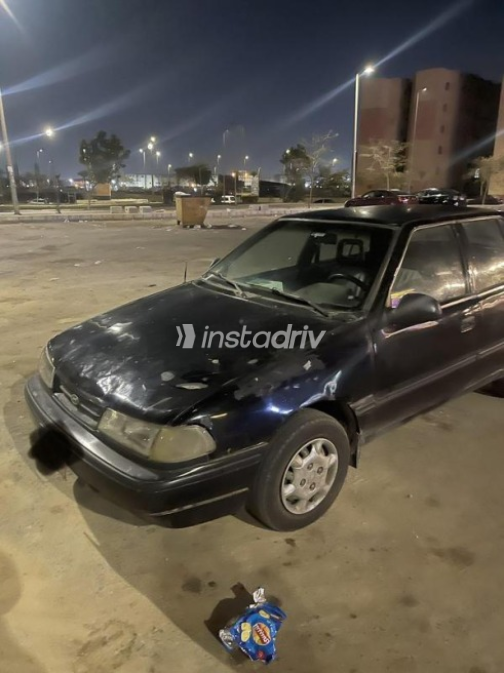 هيونداي اكسيل 1996 أسود يدوي مستعملة للبيع في 6 أكتوبر - 2