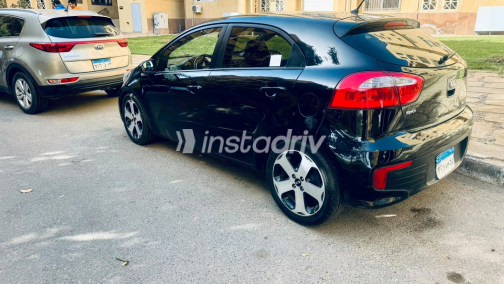 Kia Rio 2016 Black Automatic Used for Sale in Cairo - 2