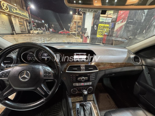 Mercedes C 180 2013 Dark Gray Automatic Used for Sale in Cairo - 10