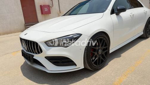 Mercedes CLA 200 2020 White Automatic Used for Sale in Maadi - 2