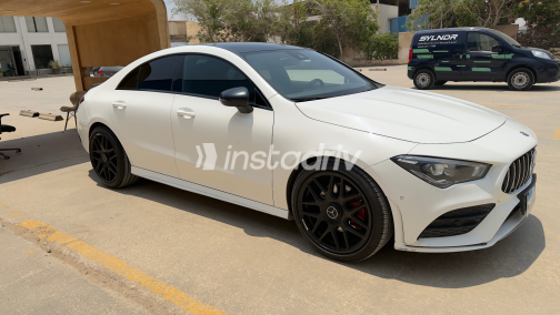 Mercedes CLA 200 2020 White Automatic Used for Sale in Maadi - 7