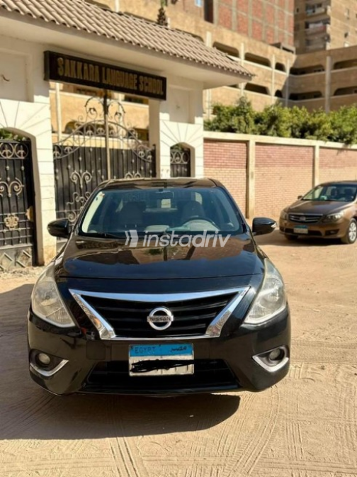 Nissan Sunny 2020 Black Automatic Used for Sale in El Haram - 1