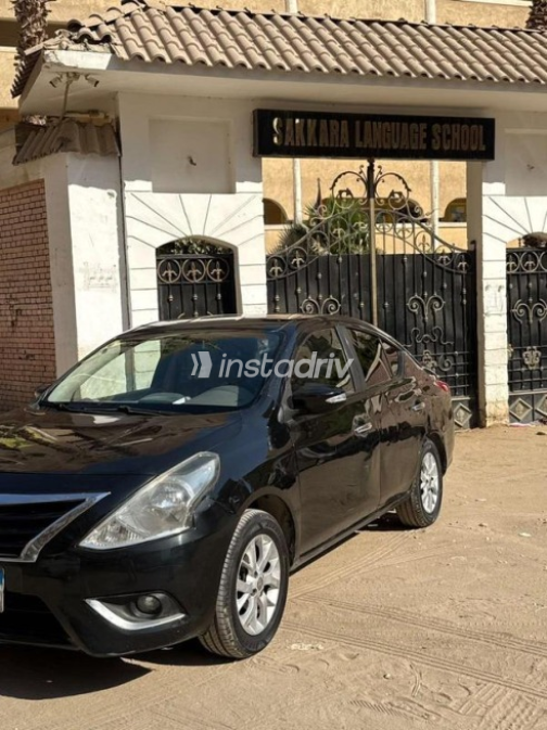 Nissan Sunny 2020 Black Automatic Used for Sale in El Haram - 4