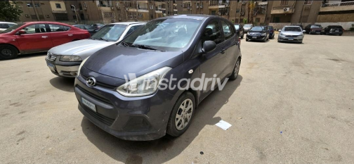 هيونداي جراند i10 2016 رمادي يدوي مستعملة للبيع في مدينة نصر - 6