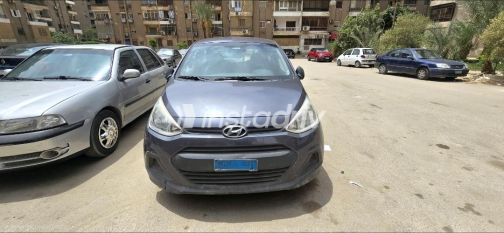 هيونداي جراند i10 2016 رمادي يدوي مستعملة للبيع في مدينة نصر - 8