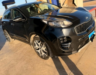 كيا سبورتاج 2019 أسود أوتوماتيك مستعملة للبيع في المنصورة