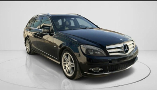 مرسيدس C 180 2009 أسود أوتوماتيك مستعملة للبيع في الجيزة