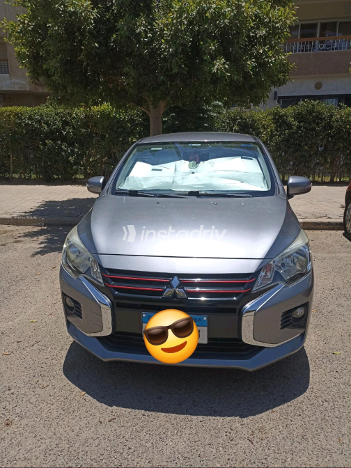 Mitsubishi Attrage 2023 Silver CVT Used for Sale in Giza - 2