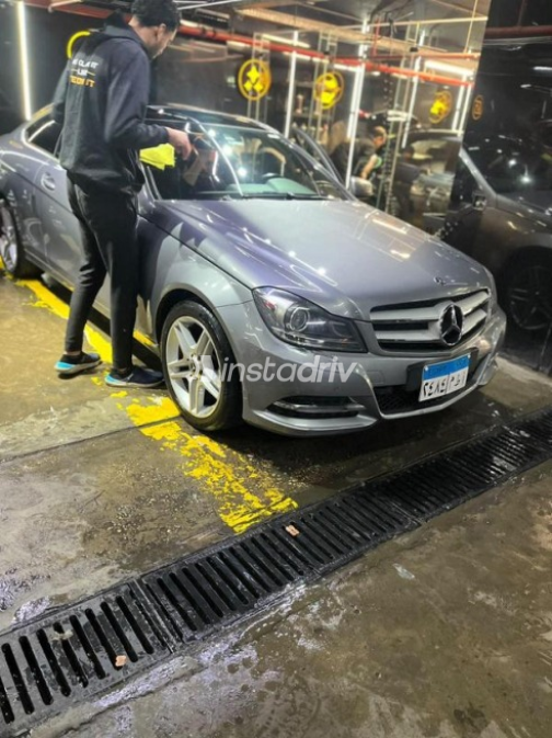 Mercedes C 180 2013 Gray Automatic Used for Sale in El Katameya - 2
