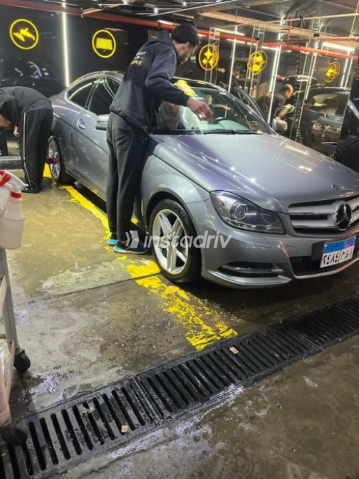 Mercedes C 180 2013 Gray Automatic Used for Sale in El Katameya - 3