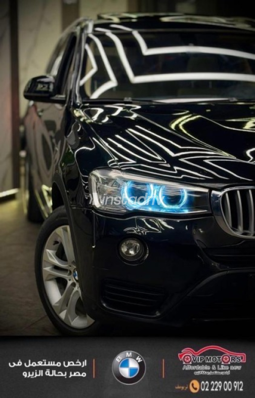 BMW X3 2015 Black Automatic Used for Sale in Cairo - 5