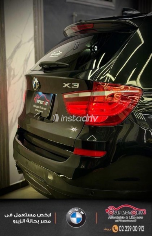 BMW X3 2015 Black Automatic Used for Sale in Cairo - 7
