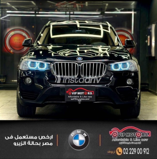 BMW X3 2015 Black Automatic Used for Sale in Cairo - 8