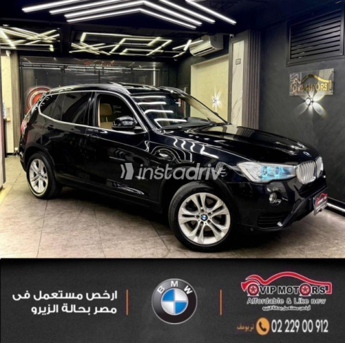 BMW X3 2015 Black Automatic Used for Sale in Cairo - 9