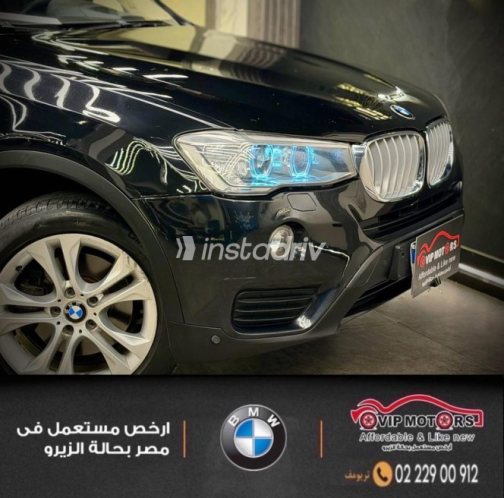 BMW X3 2015 Black Automatic Used for Sale in Cairo - 10