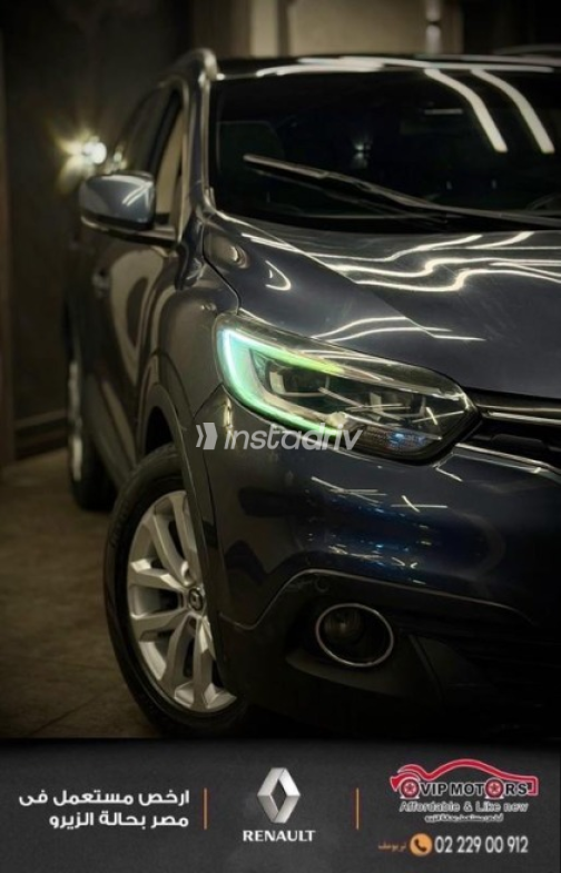 Renault Kadjar 2018 Gray Automatic Used for Sale in Cairo - 3