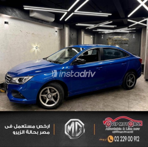 MG 5 2020 Dark Blue Automatic Used for Sale in Cairo - 1