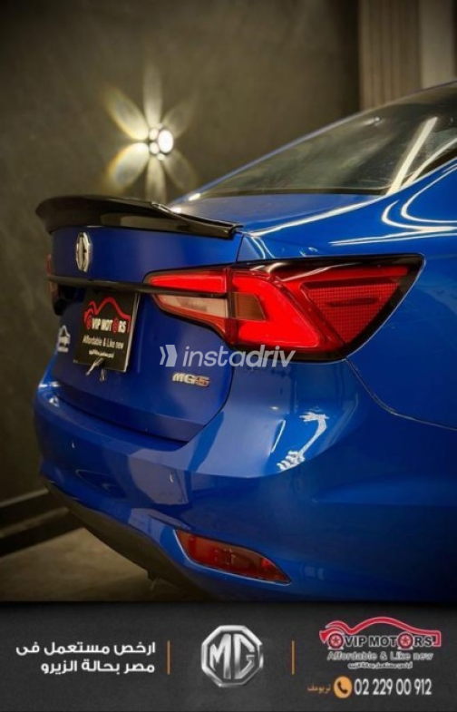 MG 5 2020 Dark Blue Automatic Used for Sale in Cairo - 7