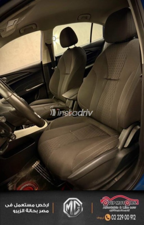 MG 5 2020 Dark Blue Automatic Used for Sale in Cairo - 8