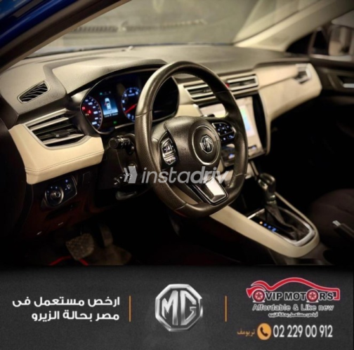 MG 5 2020 Dark Blue Automatic Used for Sale in Cairo - 10