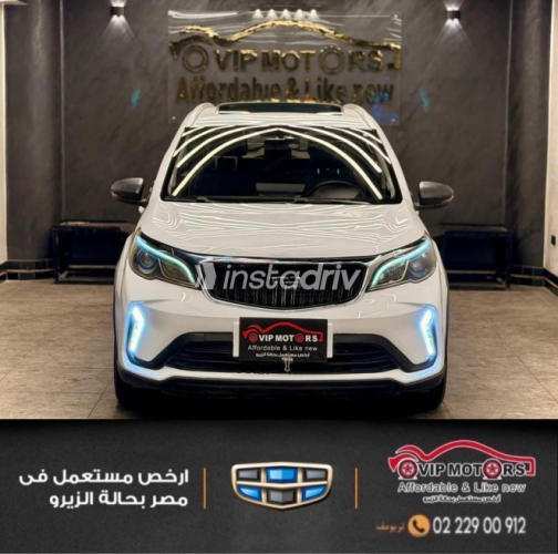 جيلي جى اكس ٣ برو 2024 أبيض أوتوماتيك مستعملة للبيع في القاهرة - 1