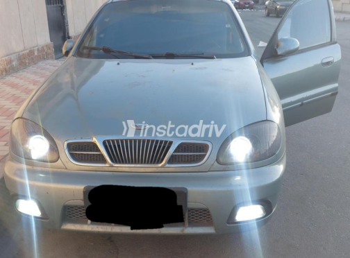 دايو لانوس 2 2008 أخضر غامق يدوي مستعملة للبيع في الإسماعيلية - 1