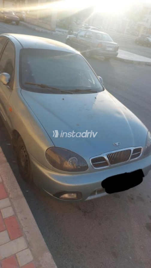 دايو لانوس 2 2008 أخضر غامق يدوي مستعملة للبيع في الإسماعيلية - 9