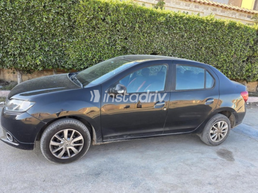 Renault Logan 2016 Black Automatic Used for Sale in Alexandria - 3
