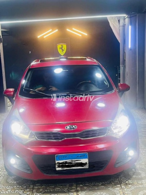 Kia Rio 2015 Red Automatic Used for Sale in Alexandria - 7
