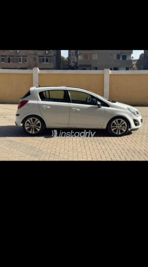 Opel Corsa 2014 White Automatic Used for Sale in Giza - 4