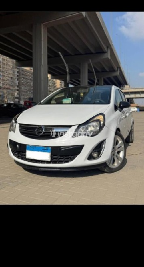 Opel Corsa 2014 White Automatic Used for Sale in Giza - 6