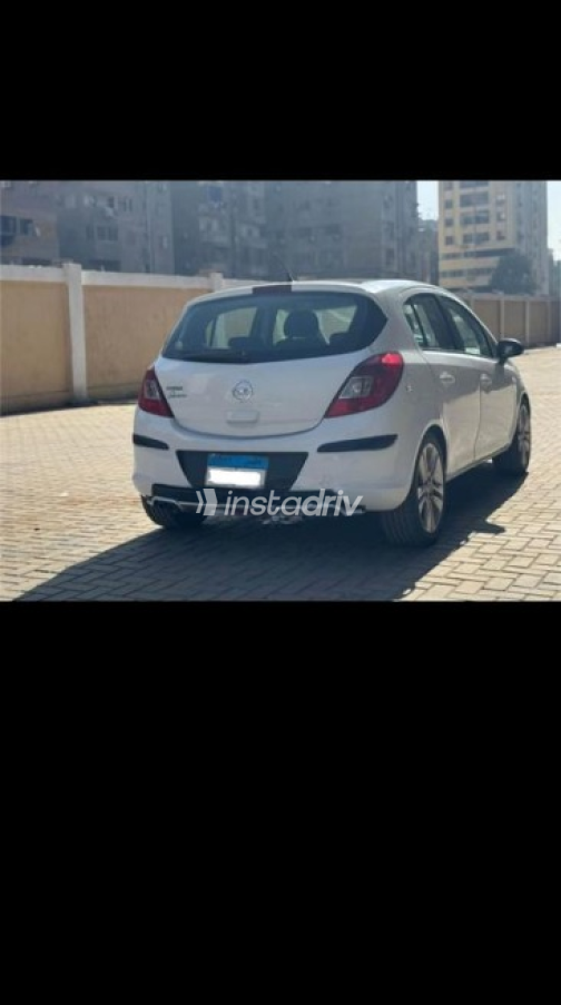Opel Corsa 2014 White Automatic Used for Sale in Giza - 7