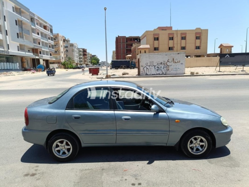 دايو لانوس 2 2006 سماوي يدوي مستعملة للبيع في الغردقة - 9