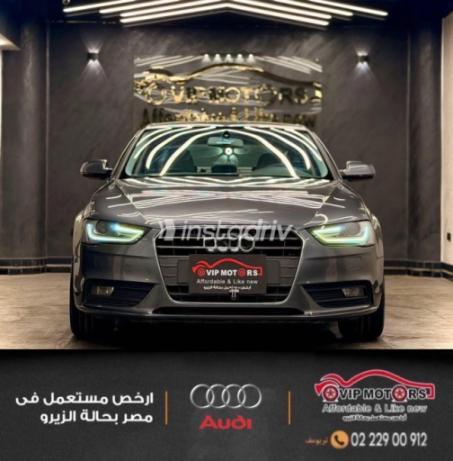 اودي A4 2013 فضي أوتوماتيك مستعملة للبيع في القاهرة - 3