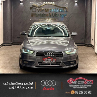 اودي A4 2013 فضي أوتوماتيك مستعملة للبيع في القاهرة