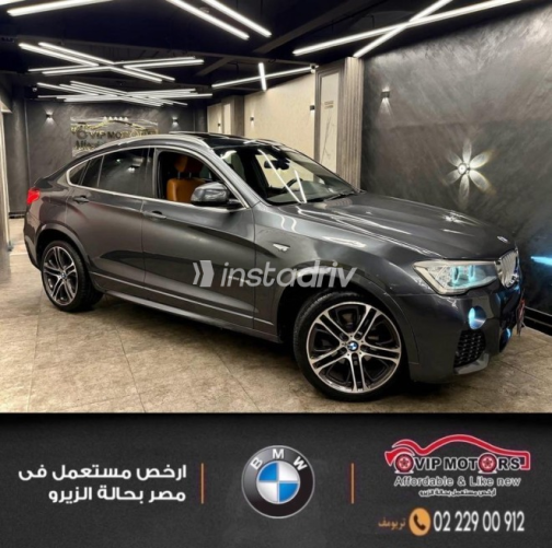 بي ام دبليو اكس 4 ام 2017 رمادي أوتوماتيك مستعملة للبيع في القاهرة - 3