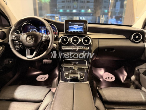 Mercedes C 180 2018 Gray Automatic Used for Sale in Nasr city - 9