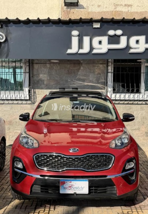 كيا سبورتاج 2020 أحمر غامق أوتوماتيك مستعملة للبيع في دمياط - 1