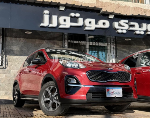 كيا سبورتاج 2020 أحمر غامق أوتوماتيك مستعملة للبيع في دمياط - 2