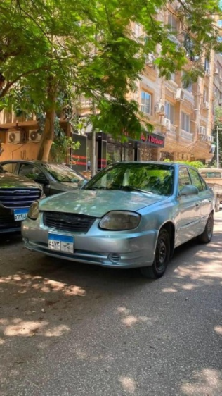 هيونداي فيرنا 2002 زيتي أوتوماتيك مستعملة للبيع في الجيزة