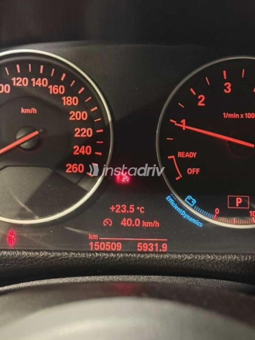 BMW 320 2018 Blue Automatic Used for Sale in Cairo - 3