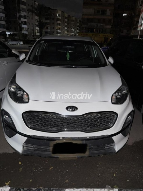 Kia Sportage 2021 White Automatic Used for Sale in Cairo - 1