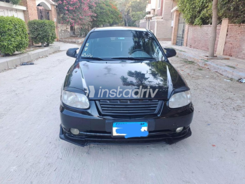 هيونداي فيرنا 2012 أسود أوتوماتيك مستعملة للبيع في الإسكندرية - 1