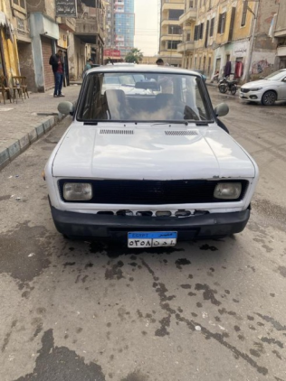 فيات 128 1987 أبيض يدوي مستعملة للبيع في الإسماعيلية