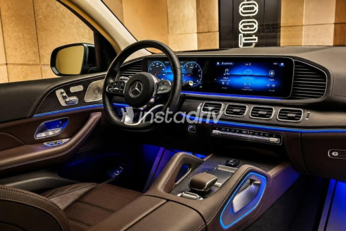 مرسيدس GLS 2023 أسود أوتوماتيك مستعملة للبيع في الإسكندرية - 6