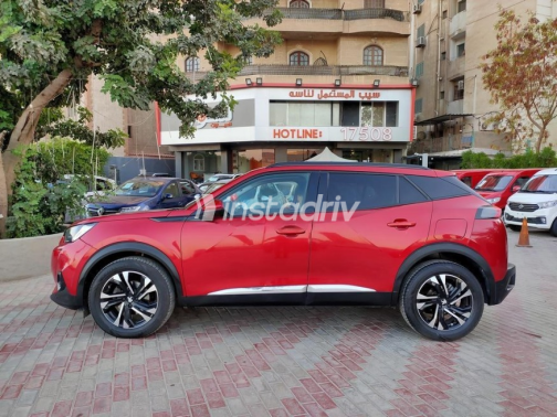 Peugeot 2008 2021 Red Automatic Used for Sale in Maadi - 2
