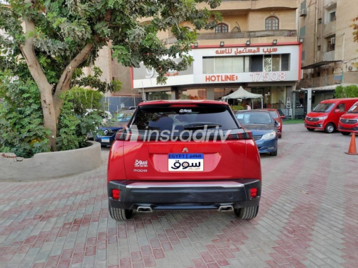 Peugeot 2008 2021 Red Automatic Used for Sale in Maadi - 4
