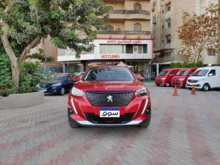 بيجو 2008 2021 أحمر أوتوماتيك مستعملة للبيع في المعادى