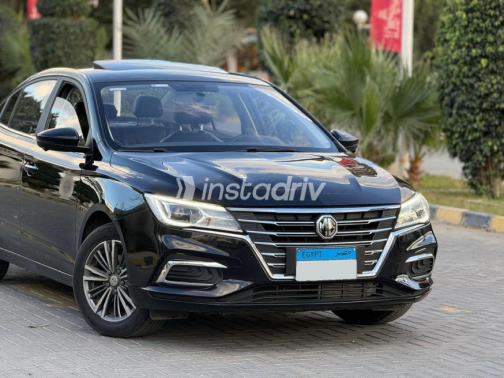 ام جى 5 2022 أسود أوتوماتيك مستعملة للبيع في مصر الجديدة - 2